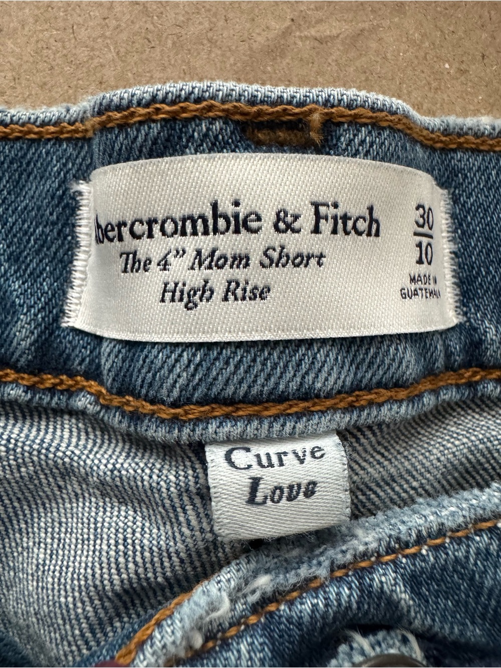 NEW Abercrombie Curve Love Cutoff Shorts - Picture 2 of 9